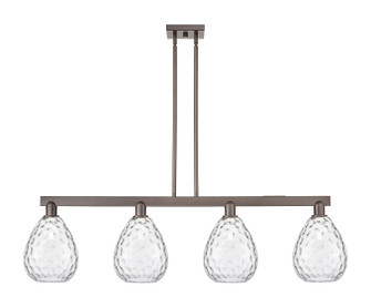 Arcadia Four Light Island Pendant in Oil Rubbed Bronze (405|716-4I-OB-G372)