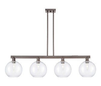 Arcadia Four Light Island Pendant in Oil Rubbed Bronze (405|716-4I-OB-G122-10)