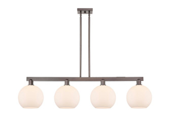 Arcadia Four Light Island Pendant in Oil Rubbed Bronze (405|716-4I-OB-G121-10)
