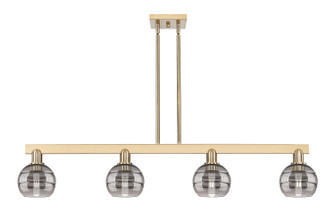Arcadia Four Light Island Pendant in Champagne Bronze (405|716-4I-CB-G556-6SM)
