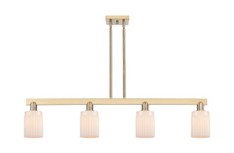 Arcadia Four Light Island Pendant in Champagne Bronze (405|716-4I-CB-G341)