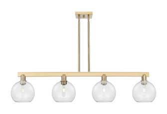 Arcadia Four Light Island Pendant in Champagne Bronze (405|716-4I-CB-G122-8)