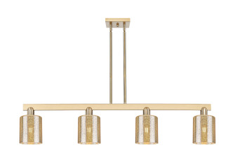 Arcadia Four Light Island Pendant in Champagne Bronze (405|716-4I-CB-G116)