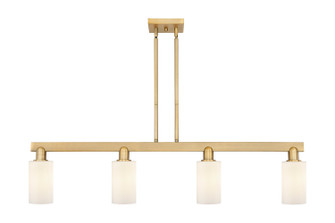 Arcadia Four Light Island Pendant in Brushed Brass (405|716-4I-BB-G801)