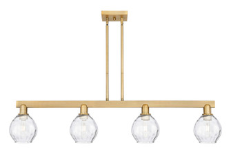 Arcadia Four Light Island Pendant in Brushed Brass (405|716-4I-BB-G362)