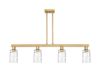 Arcadia Four Light Island Pendant in Brushed Brass (405|716-4I-BB-G352)