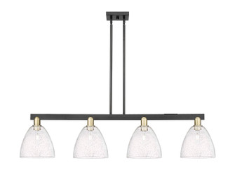 Arcadia Four Light Island Pendant in Black Antique Brass (405|716-4I-BAB-GBD-94)