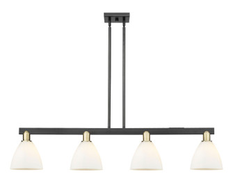 Arcadia Four Light Island Pendant in Black Antique Brass (405|716-4I-BAB-GBD-751)