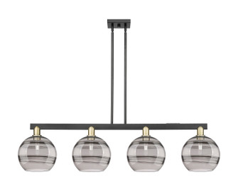 Arcadia Four Light Island Pendant in Black Antique Brass (405|716-4I-BAB-G556-10SM)