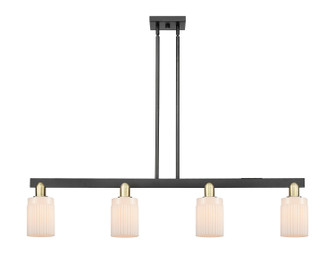 Arcadia Four Light Island Pendant in Black Antique Brass (405|716-4I-BAB-G341)
