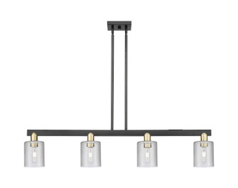 Arcadia Four Light Island Pendant in Black Antique Brass (405|716-4I-BAB-G112)