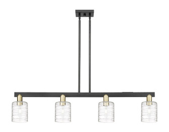 Arcadia Four Light Island Pendant in Black Antique Brass (405|716-4I-BAB-G1113)