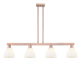 Arcadia Four Light Island Pendant in Antique Copper (405|716-4I-AC-GBD-751)