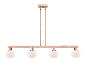 Arcadia Four Light Island Pendant in Antique Copper (405|716-4I-AC-G91)