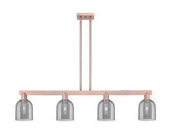 Arcadia Four Light Island Pendant in Antique Copper (405|716-4I-AC-G558-6SM)
