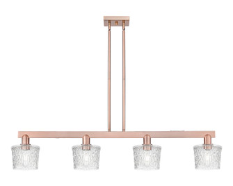 Arcadia Four Light Island Pendant in Antique Copper (405|716-4I-AC-G402)