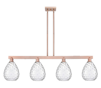 Arcadia Four Light Island Pendant in Antique Copper (405|716-4I-AC-G372)