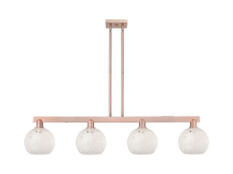 Arcadia Four Light Island Pendant in Antique Copper (405|716-4I-AC-G1216-8WM)