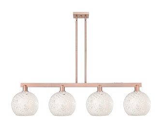 Arcadia Four Light Island Pendant in Antique Copper (405|716-4I-AC-G1216-10WM)