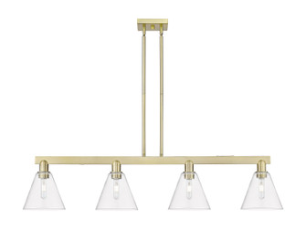 Arcadia Four Light Island Pendant in Antique Brass (405|716-4I-AB-GBC-82)