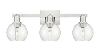 Arcadia Three Light Bath Vanity in Brushed Satin Nickel (405|716-3W-SN-G122-6)