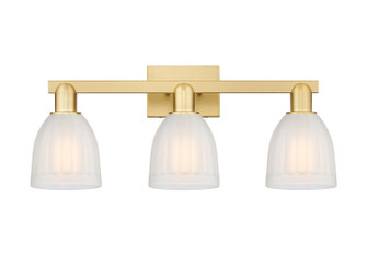 Arcadia Three Light Bath Vanity in Satin Gold (405|716-3W-SG-G441)