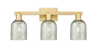 Arcadia Three Light Bath Vanity in Satin Gold (405|716-3W-SG-G259)