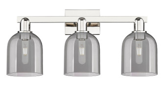 Arcadia Three Light Bath Vanity in Polished Nickel (405|716-3W-PN-G558-6SM)