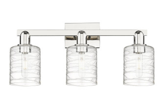 Arcadia Three Light Bath Vanity in Polished Nickel (405|716-3W-PN-G1113)