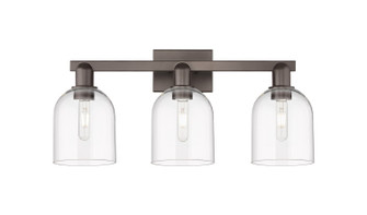 Arcadia Three Light Bath Vanity in Oil Rubbed Bronze (405|716-3W-OB-G558-6CL)