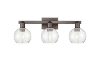 Arcadia Three Light Bath Vanity in Oil Rubbed Bronze (405|716-3W-OB-G124-6)