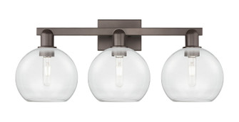 Arcadia Three Light Bath Vanity in Oil Rubbed Bronze (405|716-3W-OB-G122-8)