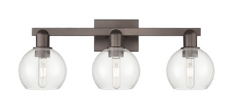 Arcadia Three Light Bath Vanity in Oil Rubbed Bronze (405|716-3W-OB-G122-6)