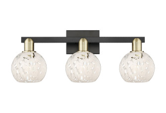 Arcadia Three Light Bath Vanity in Black Antique Brass (405|716-3W-BAB-G1216-6WM)
