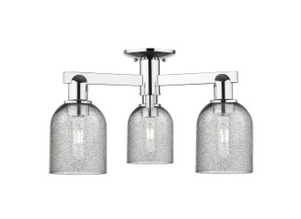 Arcadia Three Light Semi-Flush Mount in Polished Chrome (405|716-3F-PC-G257)