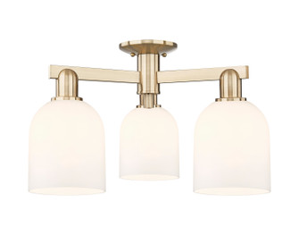 Arcadia Three Light Semi-Flush Mount in Champagne Bronze (405|716-3F-CB-G558-6GWH)