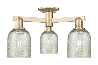 Arcadia Three Light Semi-Flush Mount in Champagne Bronze (405|716-3F-CB-G259)