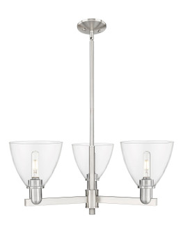 Arcadia Three Light Pendant in Satin Nickel (405|716-3CR-SN-GBD-752)