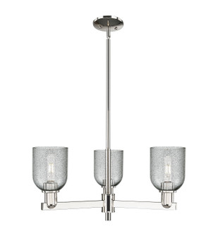 Arcadia Three Light Pendant in Polished Nickel (405|716-3CR-PN-G257)