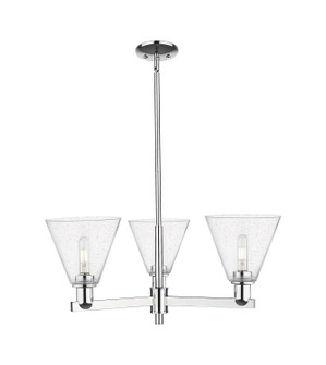 Arcadia Three Light Pendant in Polished Chrome (405|716-3CR-PC-GBC-84)