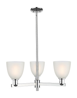 Arcadia Three Light Pendant in Polished Chrome (405|716-3CR-PC-G381)