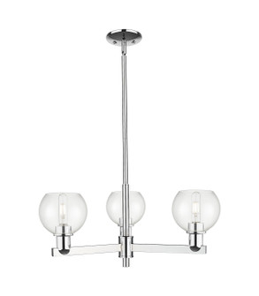 Arcadia Three Light Pendant in Polished Chrome (405|716-3CR-PC-G122-6)