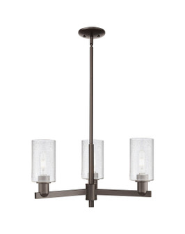 Arcadia Three Light Pendant in Oil Rubbed Bronze (405|716-3CR-OB-G804)