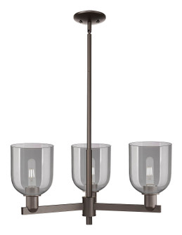 Arcadia Three Light Pendant in Oil Rubbed Bronze (405|716-3CR-OB-G558-6SM)