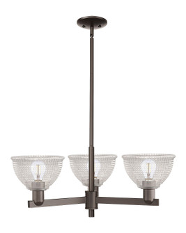Arcadia Three Light Pendant in Oil Rubbed Bronze (405|716-3CR-OB-G422)