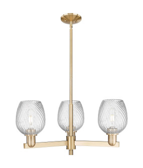 Arcadia Three Light Pendant in Champagne Bronze (405|716-3CR-CB-G292)