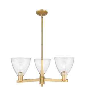 Arcadia Three Light Pendant in Brushed Brass (405|716-3CR-BB-GBD-754)