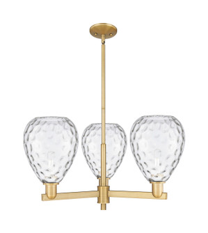 Arcadia Three Light Pendant in Brushed Brass (405|716-3CR-BB-G372)