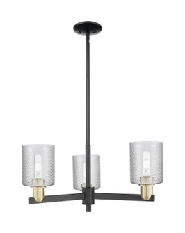 Arcadia Three Light Pendant in Black Antique Brass (405|716-3CR-BAB-G112)