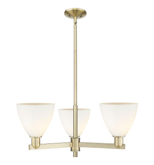 Arcadia Three Light Pendant in Antique Brass (405|716-3CR-AB-GBD-751)